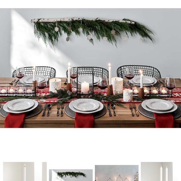 Crate&barrel Wood Taper Candle Holders - Picture 15 of 15